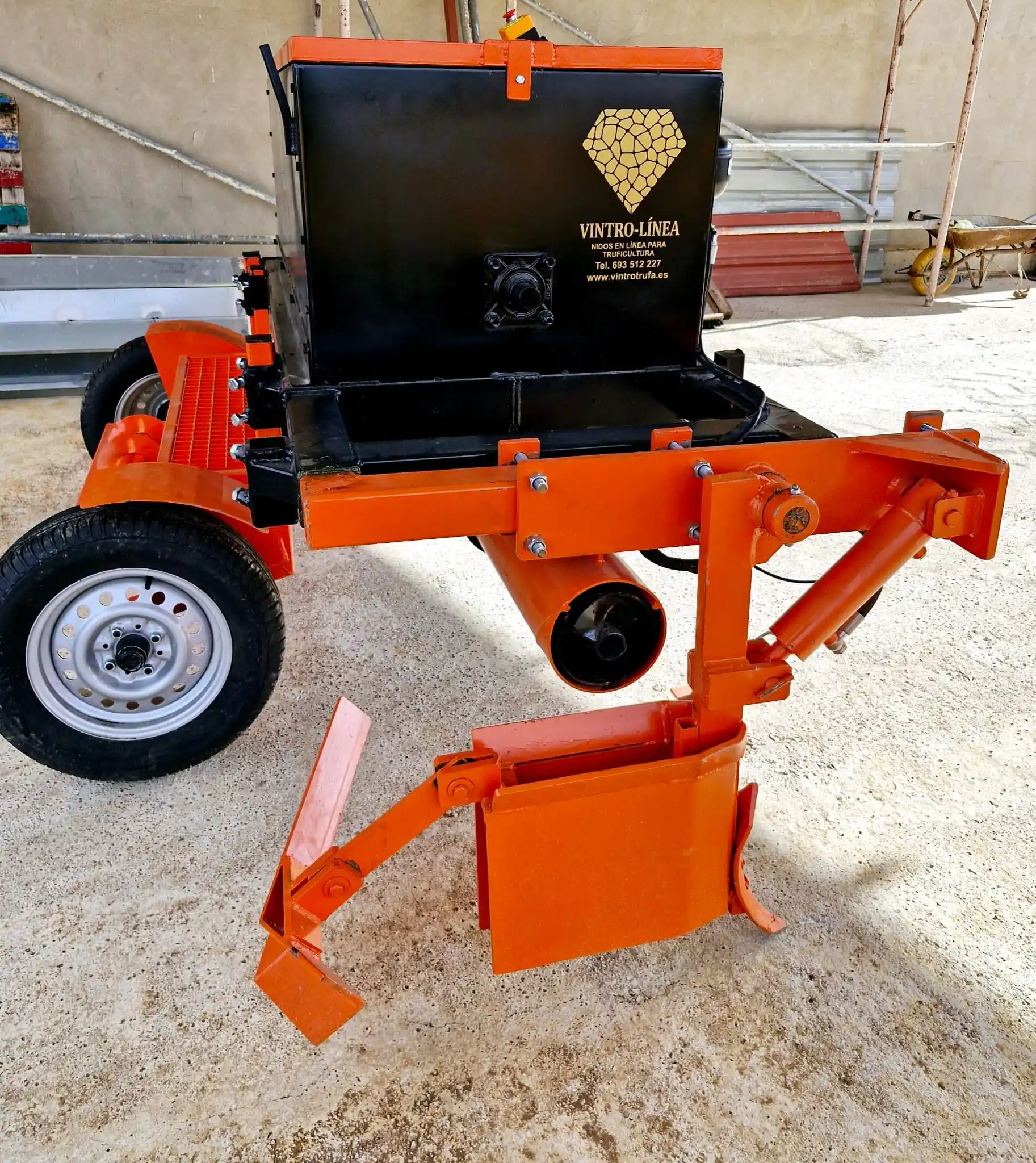 Máquina sembradora de trufa en línea 4